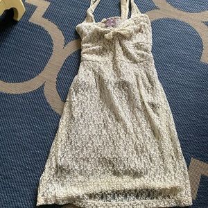 Free people lace overlay dress